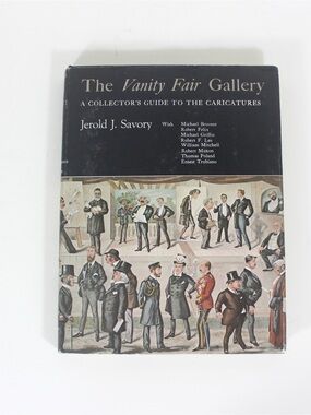 1979 The Vanity Fair Gallery: A Collector's Guide to the Caricatures Hard Cover